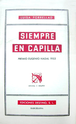 Portada de Siempre en capilla, de Luisa Forrellad