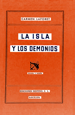 Portada de La isla y los demonios, de Carmen Laforet