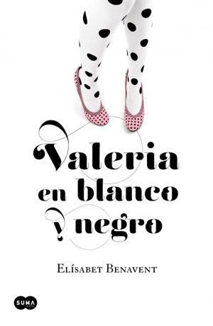 Portada de Valeria en blanco y negro