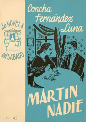 Portada de Martín Nadie, de Concha Fernández-Luna