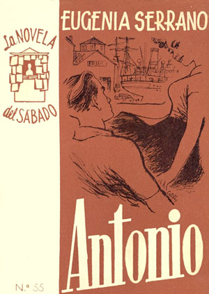 Portada de Antonio, de Eugenia Serrano