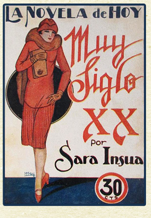 Portada de Muy siglo XX, de Sara Insúa