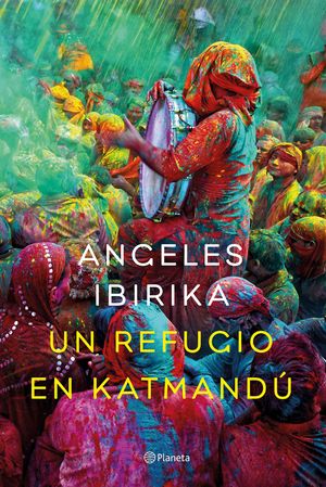 Portada de Un refugio en Katmandú, de Ángeles Ibirika