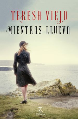 Portada de Mientras llueva, de Teresa Viejo