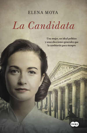 Portada de La candidata, de Elena Moya