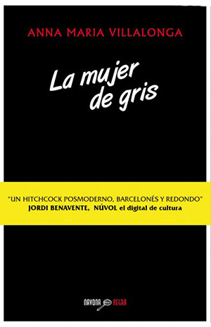 Portada de La mujer de gris, de Anna Maria Villalonga