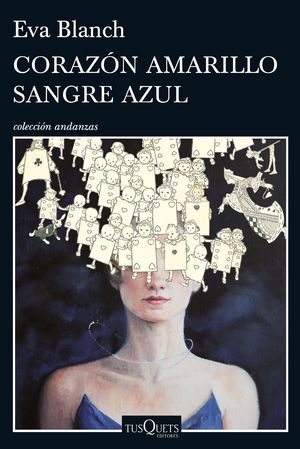 Portada de Corazón Amarillo Sangre Azul, de Eva Blanch