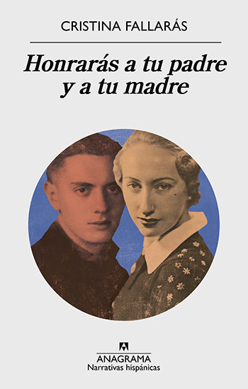 Portada de Honrarás a tu padre y a tu madre, de Cristina Fallarás