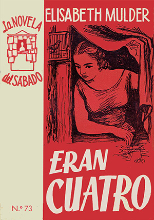 Portada de Eran cuatro, de Elisabeth Mulder