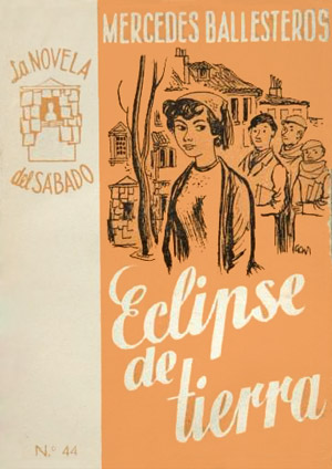 Portada de Eclipse de tierra, de Mercedes Ballesteros Gaibrois