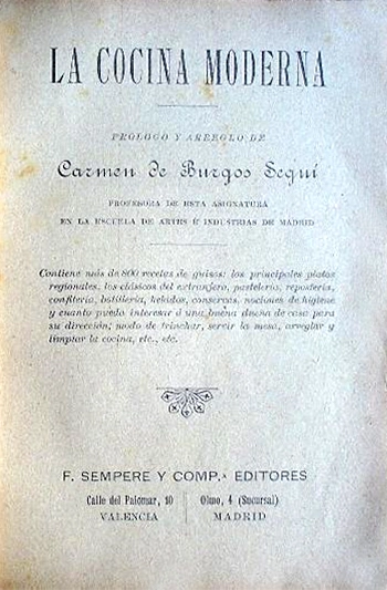 La cocina moderna