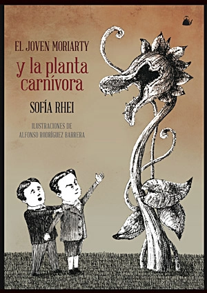 Portada de El joven Moriarty y la planta carnívora