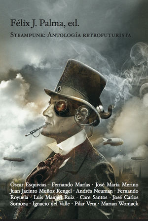  Portada de Steampunk: Antología retrofuturista 