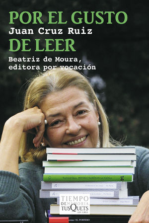 Portada de Por el gusto de leer, de Juan Cruz
