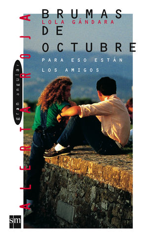 Portada de Brumas de octubre, de Lola Gándara Portada de Brumas de octubre, de Lola Gándara