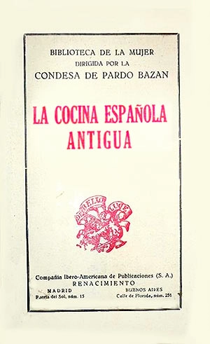 La cocina española antigua