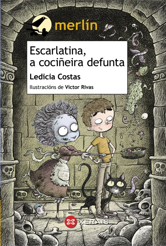 Portada de Escarlatina, a cociñeira defunta
