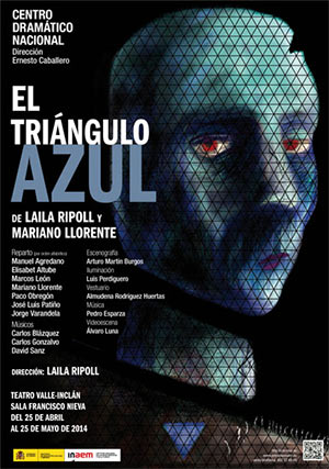 Portada de la primera edición de El triángulo azul