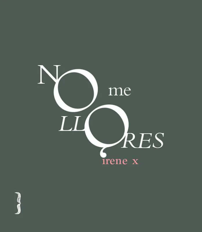 Portada de No me llores