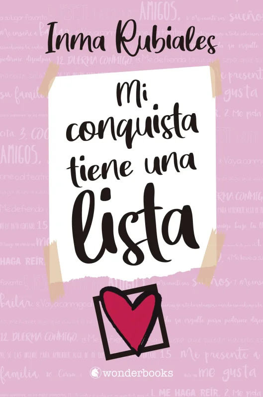 Portada de Mi conquista tiene una lista