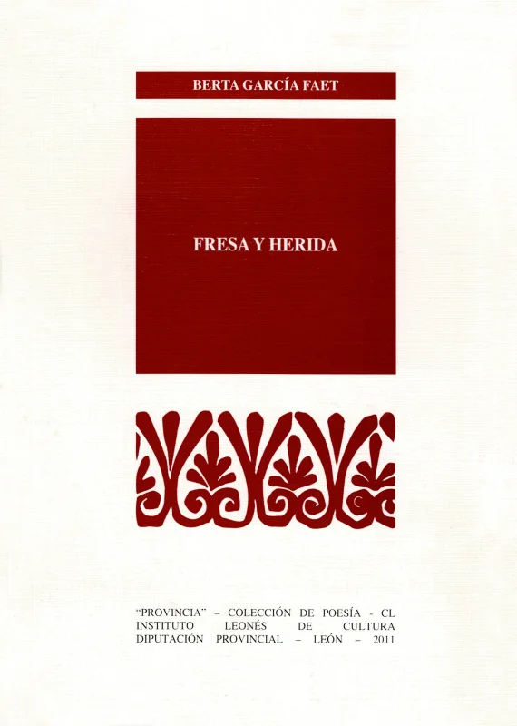 Portada de Fresa y herida
