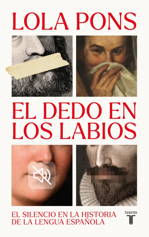 Portada de El dedo en los labios
