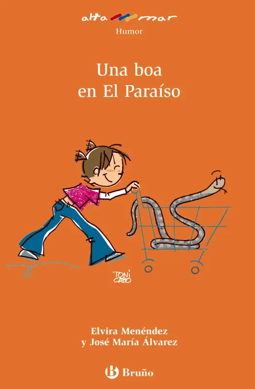 Portada de Una boa en El Paraíso
