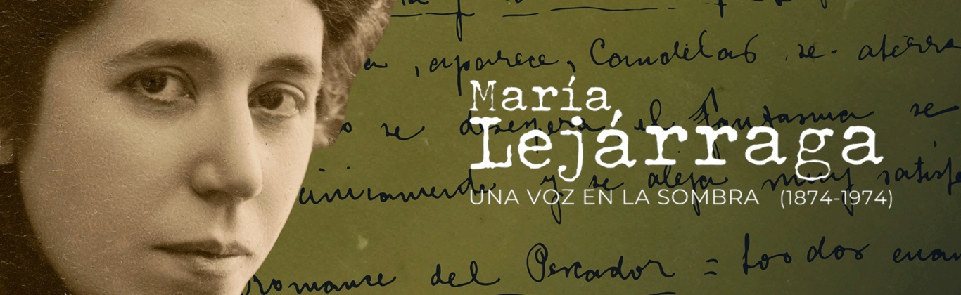 Poster evento María Lejárraga en la BNE