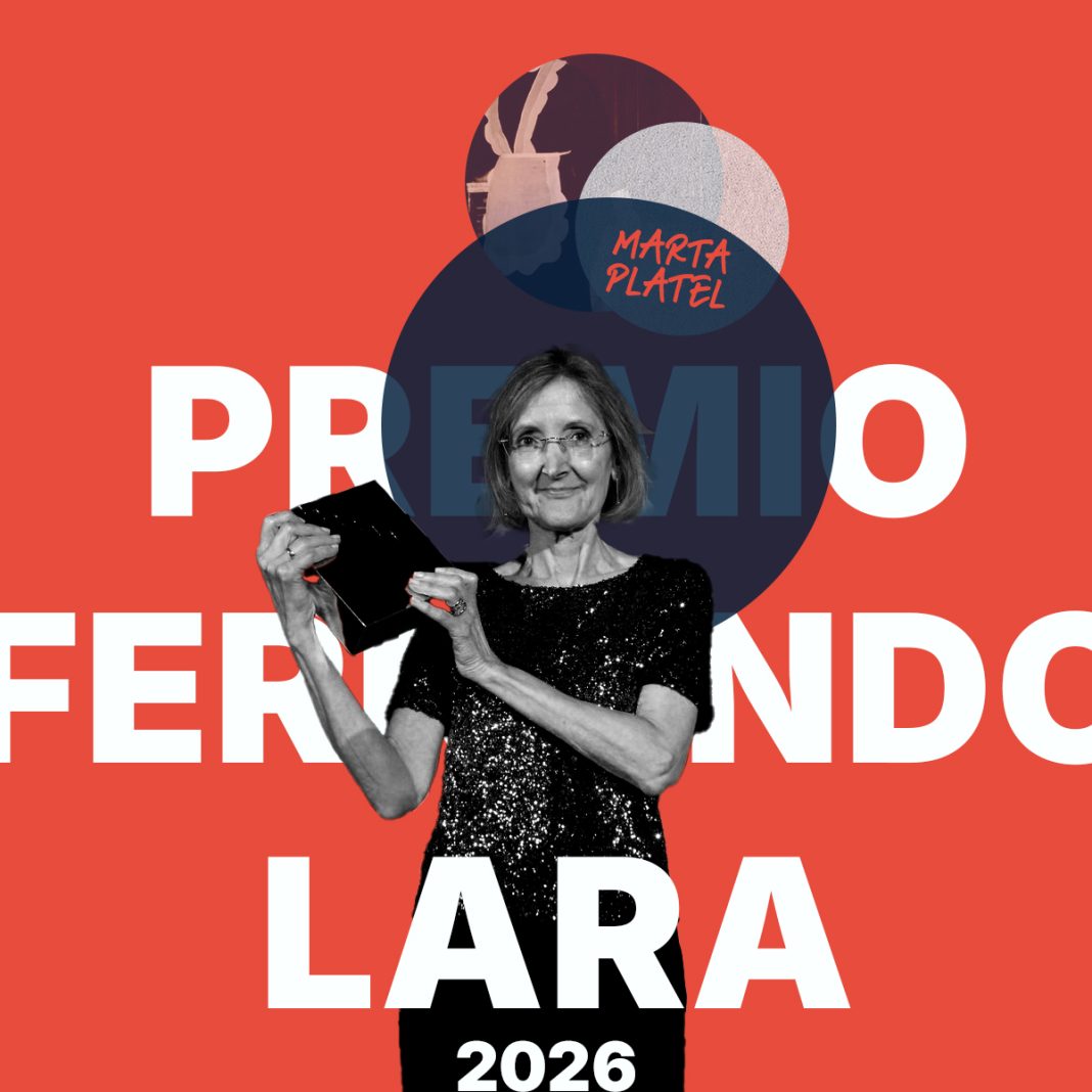 Premio Fernando Lara 2026 para la escritora Marta Platel