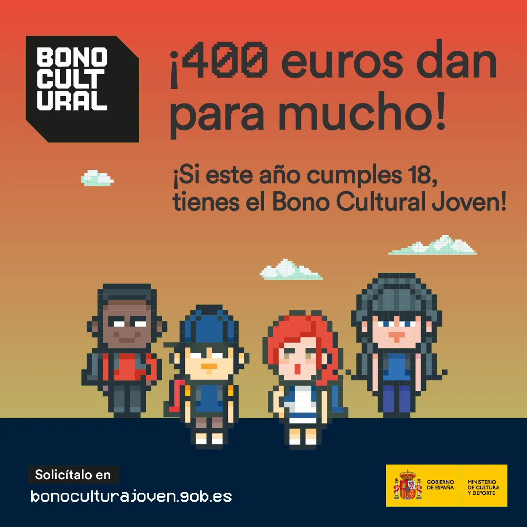 Bono Cultural dinero para libros gratis 2026