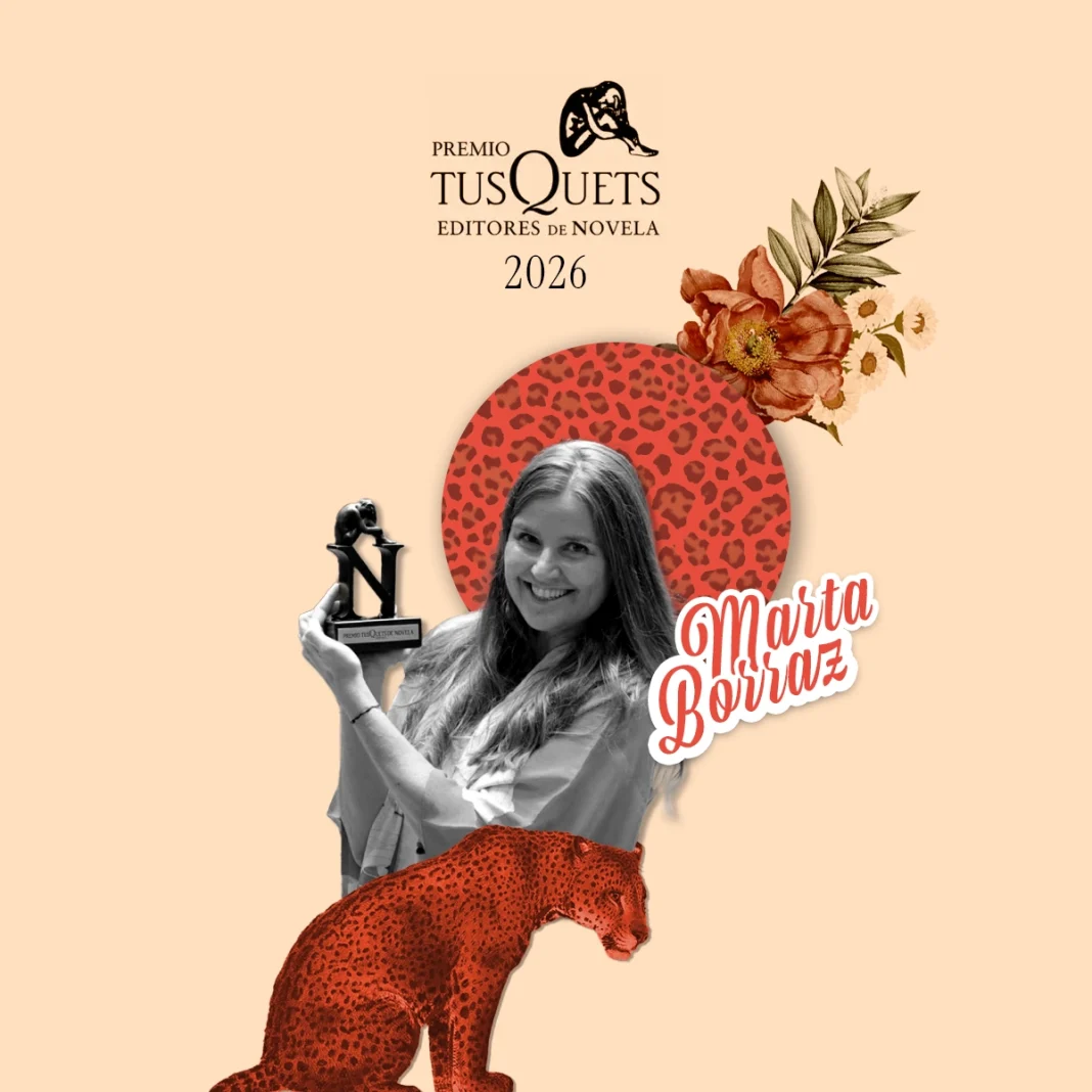 Premio Tusquets 2026 - Marta Borraz con Las leopardas